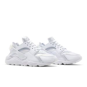 Nike Air Huarache Triple White Mens